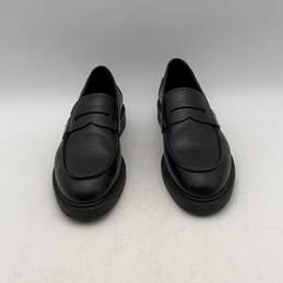 Vagabond Mens Black Leather Round Toe Slip On Loafer Shoes Size EU 40