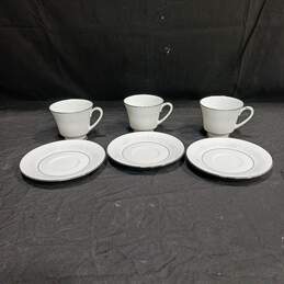 6pc Noritake Cumberland Cup & Saucer Set