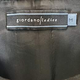 Giordano Women Black Jacket Sz M alternative image