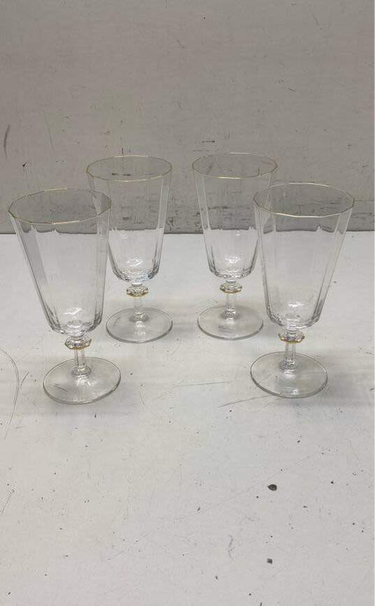 4 Crystal Glasses image number 1