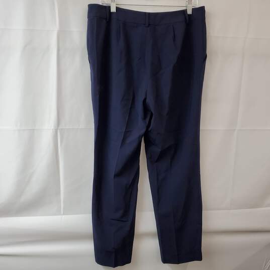 LAUREN Ralph Lauren Petite Navy Blue Pants Women's 12P image number 4