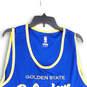 Mens Blue Golden State Warriors Basketball Pullover Jersey Size XXL image number 3