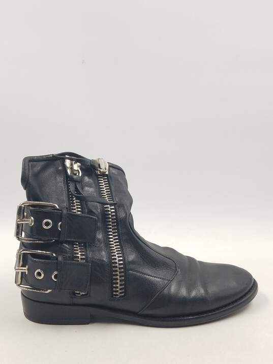 Giuseppe Zanotti Black Zip Ankle Boots W 6.5 image number 1