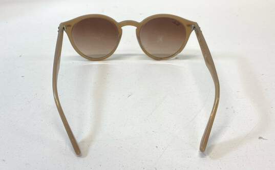 Ray-Ban RB2180 Round Frame Sunglasses Beige One Size image number 5