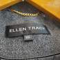 Ellen Tracy Women Grey Peacoat S 14P image number 2