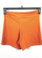 Lacoste Women Orange Athletic Shorts Sz 38 image number 2