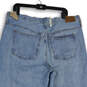 NWT Womens Blue Denim Light Wash 5-Pocket Design Straight Leg Jeans Size 33 image number 4