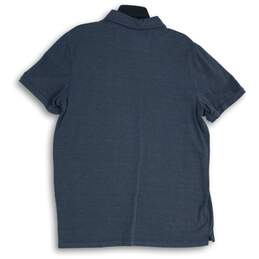 Banana Republic Mens Gray Short Sleeve Spread Collar Polo Shirt Size Large alternative image