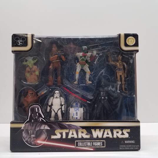 STAR WARS Collectible Figures 8 Pack Star Tours DISNEY Parks Exclusive 2007 NIB image number 1