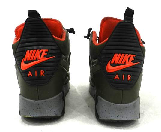 Nike Air Max 90 SneakerBoot Dark Loden Men's Shoe Size 11 image number 4