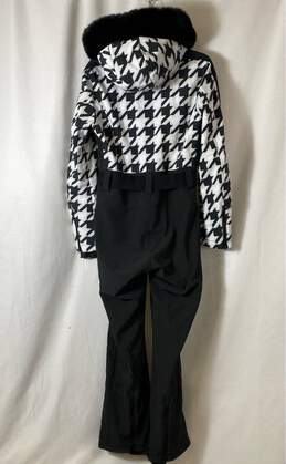 Gsou SMN Women's Black Hounds Tooth Snow Jumpsuit- M NWT alternative image