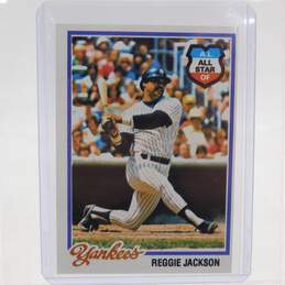 1978 HOF Reggie Jackson Topps All-Star NY Yankees