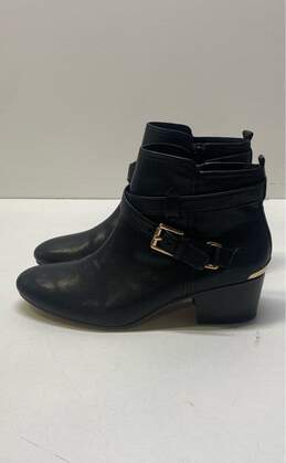 COACH Pauline Black Leather Ankle Zip Boots Size 9 B alternative image