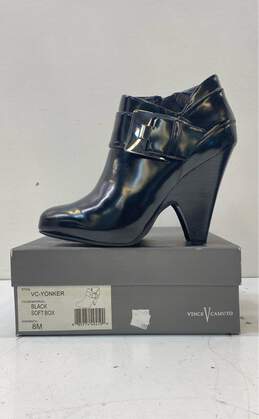 Vince Camuto Yonker Leather Boots Soft Black 8