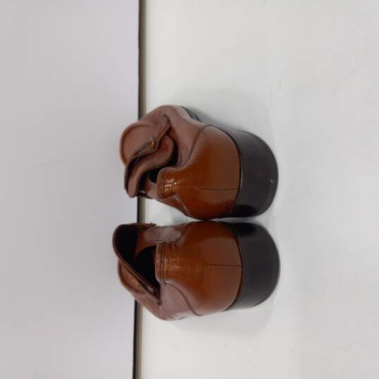 SAS Ambassador Men's Brown Leather Dress Shoes Size 7.5D image number 3
