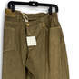 NWT Womens Gold Denim Medium Wash Stretch Pockets Skinny Leg Jeans Size 18W image number 3
