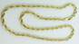 Fancy 14k Yellow Gold Rope Chain Necklace 19.7g image number 7