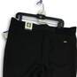 NWT Womens Black Stretch Flat Front Elastic Waist Pull-On Ankle Pants Size XL image number 4