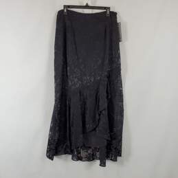 J.R Nites By Caliendo Women's Black Long Skirt SZ 12 NWT
