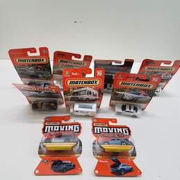 Lot of 9 Assorted Matchbox Toy Cars