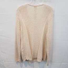 Chico's Sequin Shine Samantha Pullover Fashion Sweater Women's Size 3 NWT alternative image