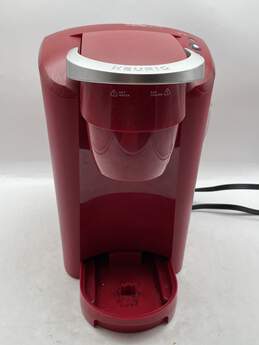 K-Compact Red Single-Serve K-Cup Pod Hot Milk Mocha Coffee Maker Machine