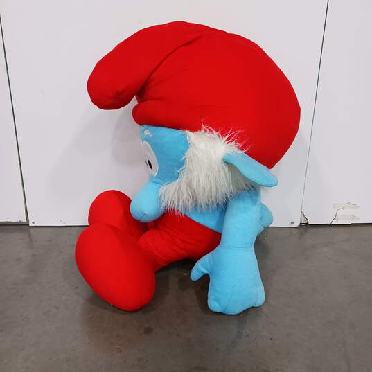 2013 Kelly Toy The Smurfs Giant Papa Smurf Stuffed Plush image number 2