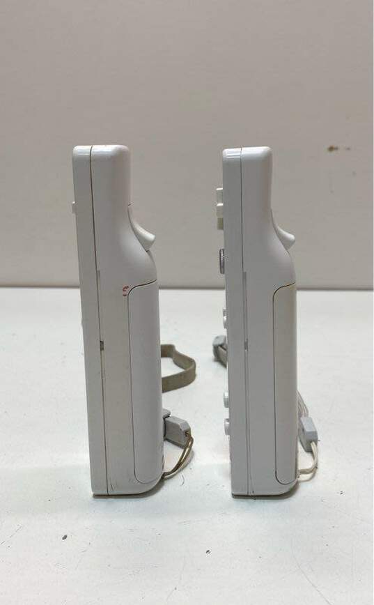 Set Of 2 Nintendo Wii Remotes- White image number 2