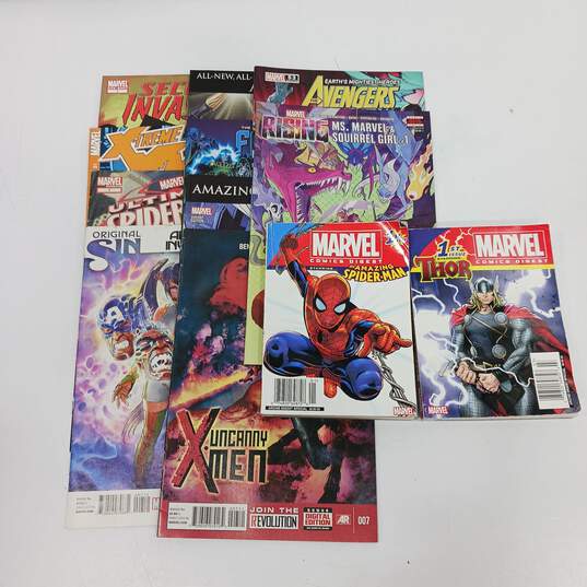 Bundle of 12 Assorted Marvel Comic Book image number 3