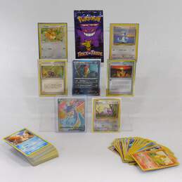 Pokemon TCG Huge 100+ Card Collection Lot with Vintage and Holofoils