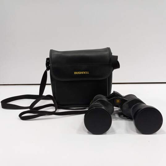 Bushnell (13.1056) 10x50 Wide Angle Binoculars w/Carry Case image number 1