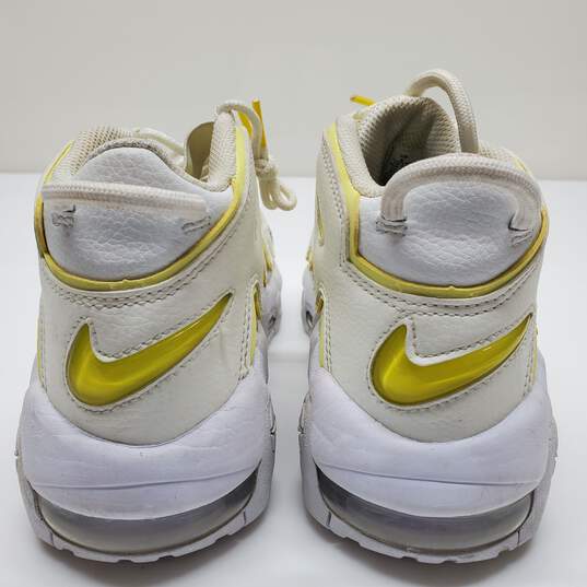 Nike Uptempo Light Citron Women's Shoes Size 6 image number 5