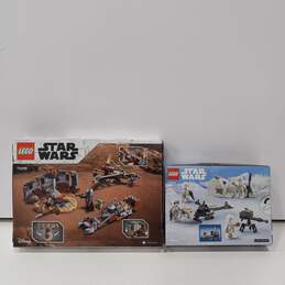 Pair of Sealed Star Wars Lego Sets Trouble on Tatoonie #75299 and Snowtrooper Battle Pack alternative image