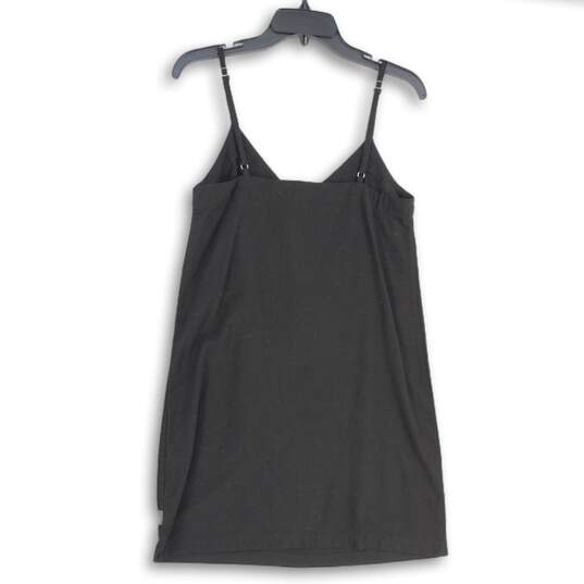 NWT Rhythm Classic Womens Black Adjustable Strap Short Tank Dress Size Small image number 2