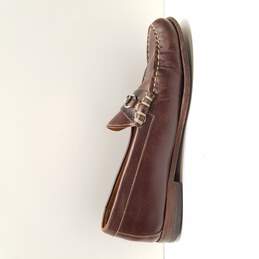 Warflield & Grand Men's Brown Leather Loafers Size 9.5