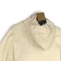 NWT The North Face Mens Cream Long Sleeve Kangaroo Pocket Pullover Hoodie Sz XL image number 4
