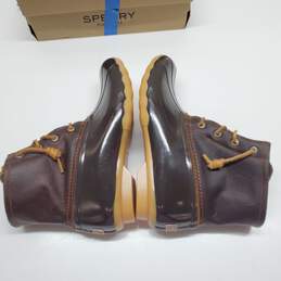 Sperry Saltwater Tan Waterproof Rain Boots Women's Size 8N With BOX alternative image