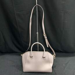 Kate Spade Pink-Gray Leather Tote Purse alternative image