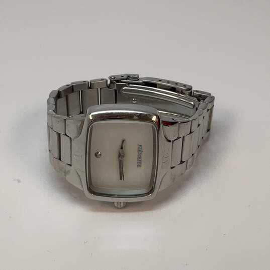 Designer Nixon Silver-Tone Stainless Steel Square Dial Analog Wristwatch image number 3