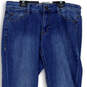 Womens Blue Medium Wash Stretch Pockets Denim Bootcut Jeans Size 14WR image number 3