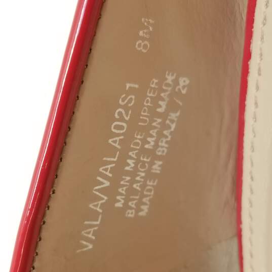 Steve Madden Women's Vala Red Faux Patent Red Pumps Size 8 image number 8