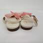 Kate Spade White Sandals w/ Flora Embellishment Size 7B image number 4