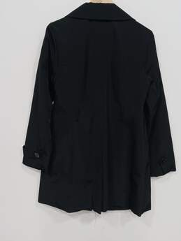 London Fog Women's Black 3-Button Trench Coat Size M alternative image