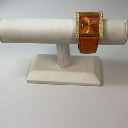Designer Joan Rivers Classic Square Dial Adjustable Strap Analog Wristwatch
