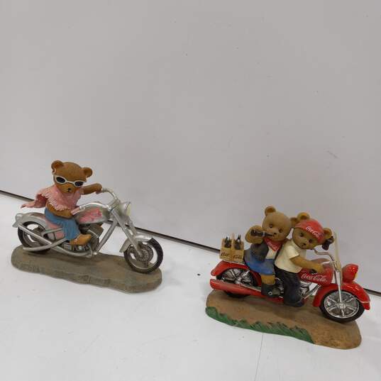 Bundle of Five Assorted Collectable Ceramic Bears image number 2