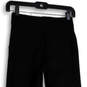 Womens Black Slash Pocket High Rise Pull-On Flared Dress Pants Size XS image number 4