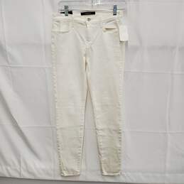 NWT J Brand WM's Low Rise White Super Skinny Jeans Size 27