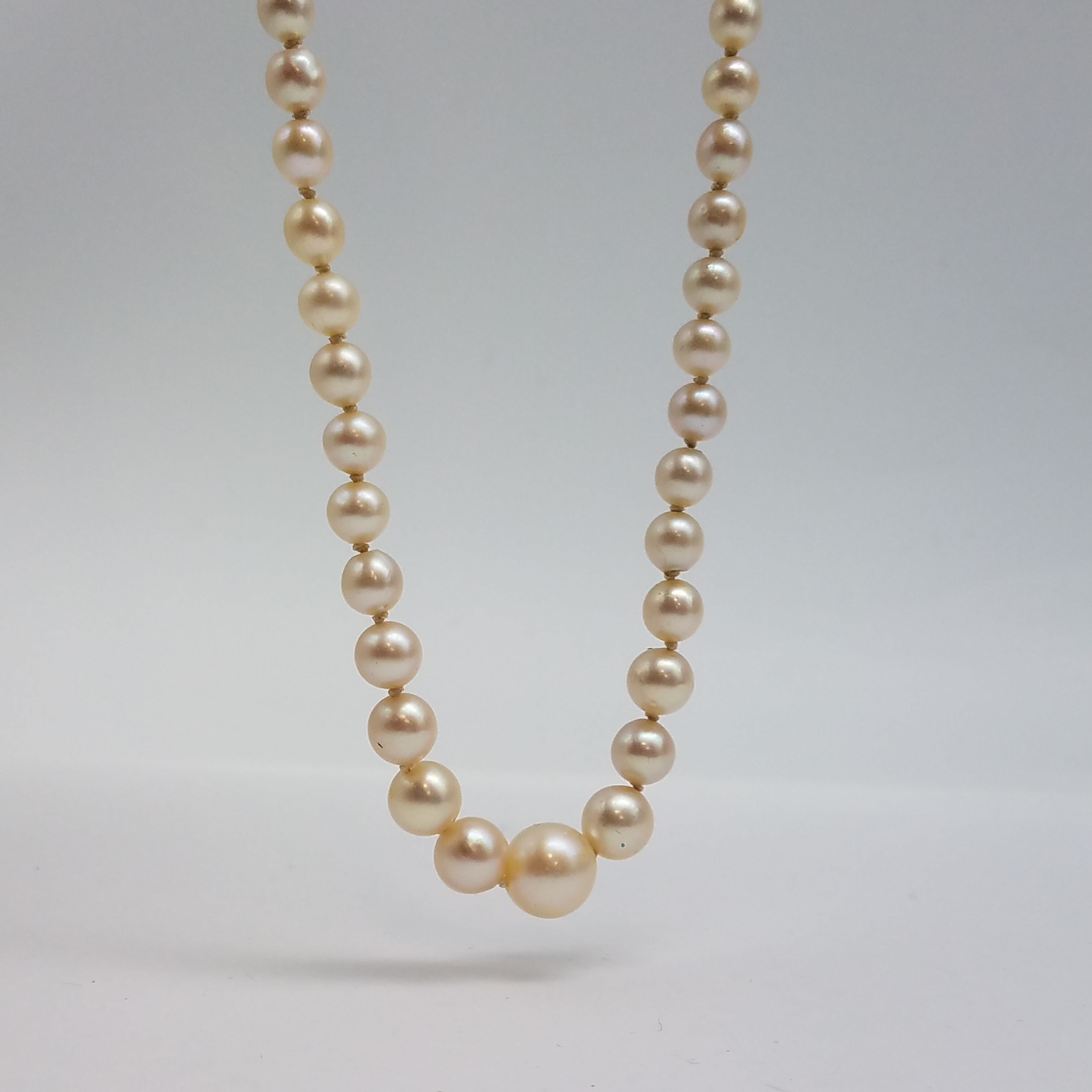 Gold Plated Mother of Pearl and Onyx Necklace - Walmart.com