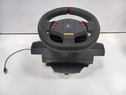 Logitech Momo Racing Force Feedback Wheel & Pedals Controller For PC In Box alternative image