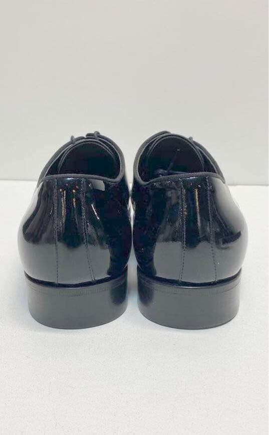 Lanvin Patent Leather Derby Shoes Black 9 image number 4
